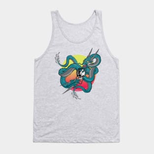 MYSTERIOUS SNAKE DRAGON Tank Top